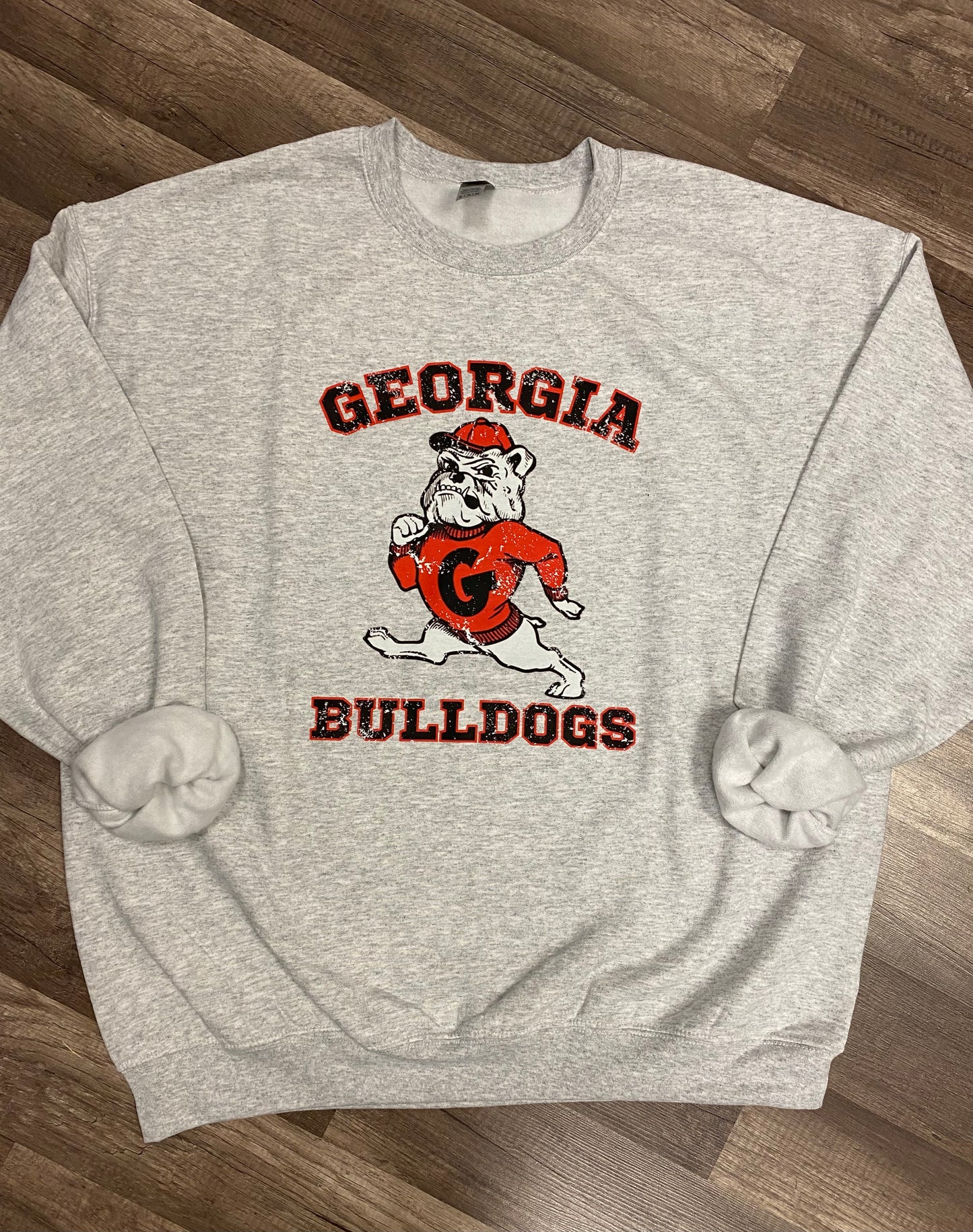 Georgia Bulldogs Mascot Running Sweatshirt