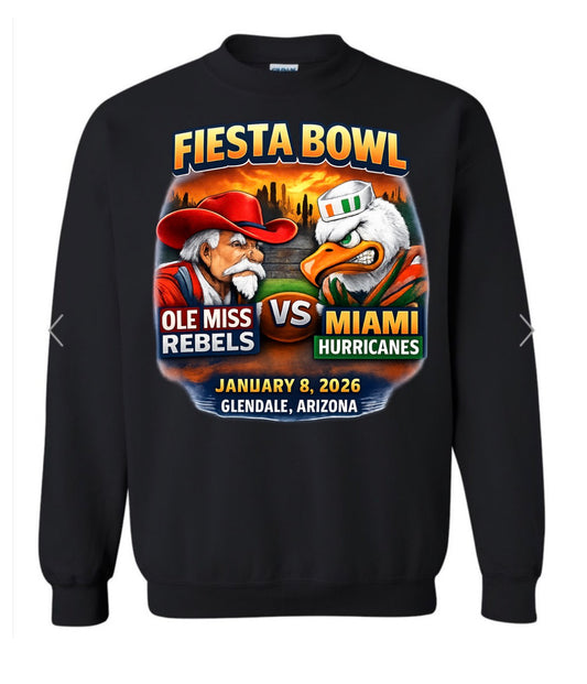 Fiesta Bowl, Ole Miss & Miami Hurricanes