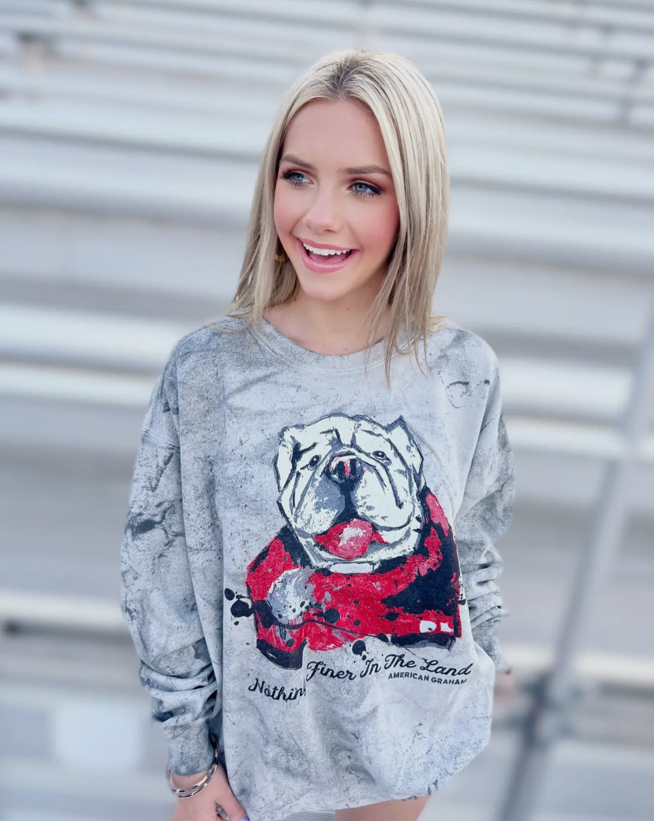 Nothing Finer Georgia Bulldogs Comfort Colors Sweatshirt