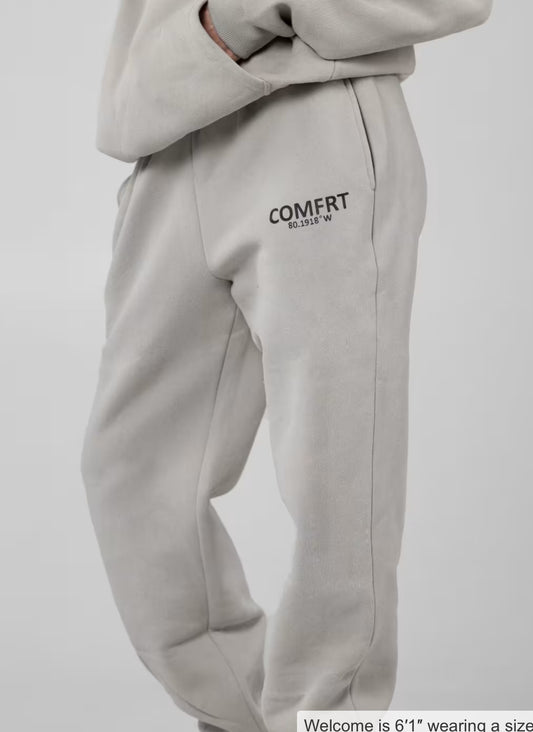 Comfort Coordinate Sweatpants - Stone