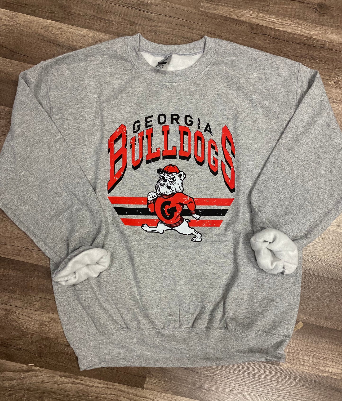 Georgia Bulldogs Vintage Distressed Sweatshirt