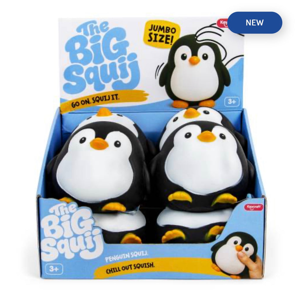 The Big Squiji- Marshmallow Squishy Jumbo- Keycraft