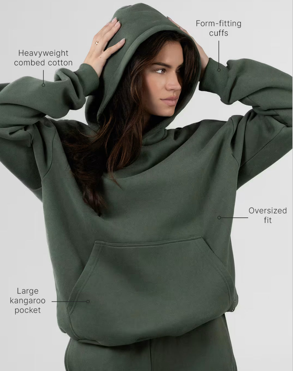 Comfort The Standard Hoodie - Forest