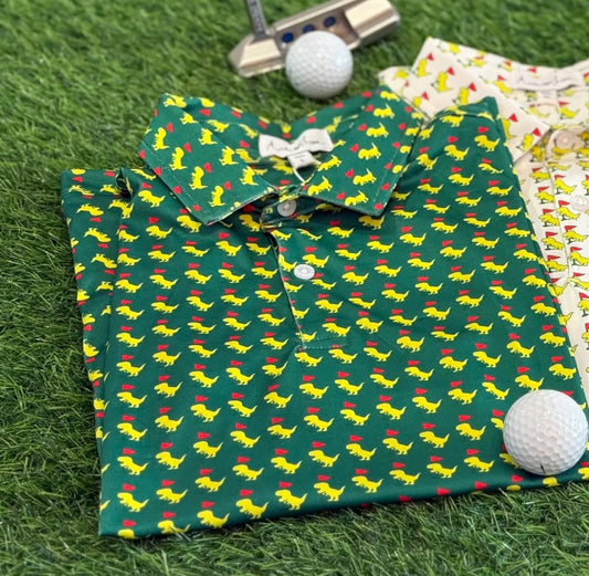 Men’s masters polo auti love - green