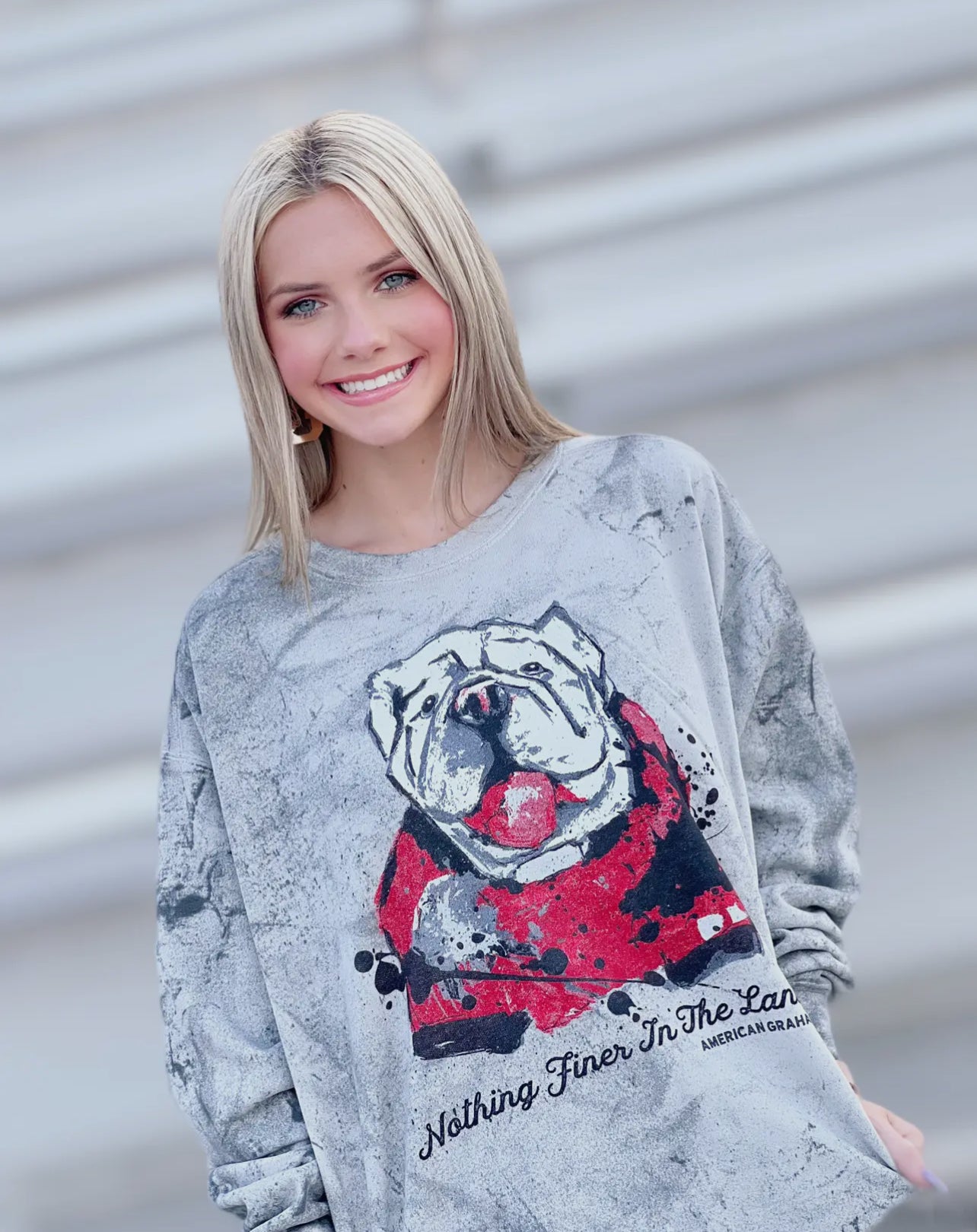 Nothing Finer Georgia Bulldogs Comfort Colors Sweatshirt