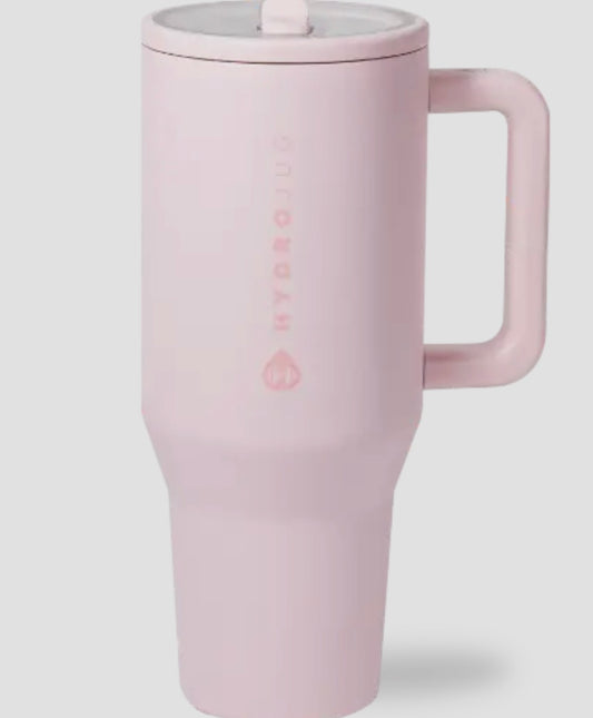 Pink Sand HydroJug 40 oz Traveler Tumbler