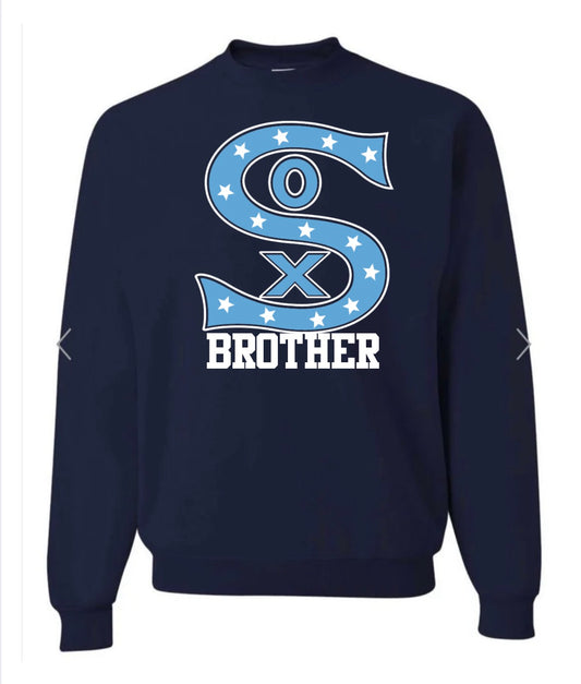 Sox Brother on navy