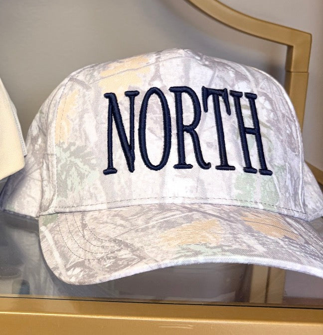 North Camo Embroidered Hat