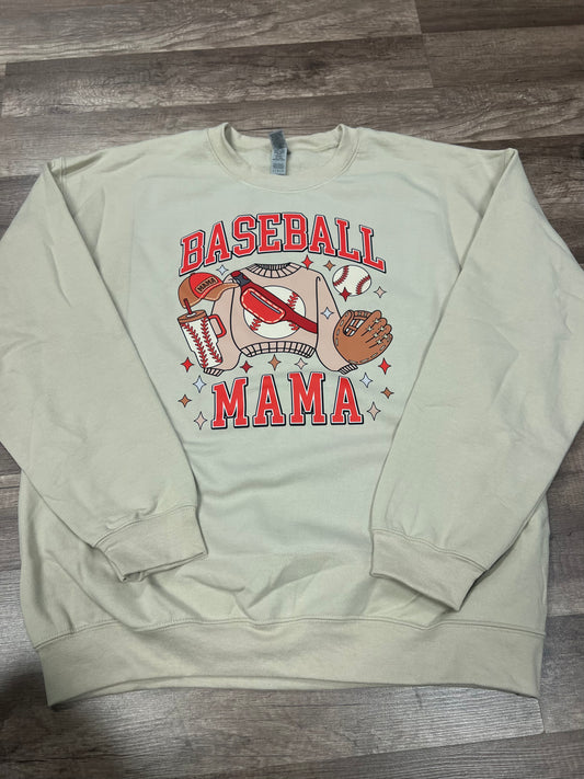 Baseball Mama Collage Sweatshirt