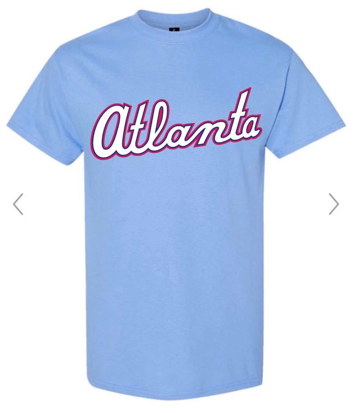 New city connect logo on Carolina blue gildan