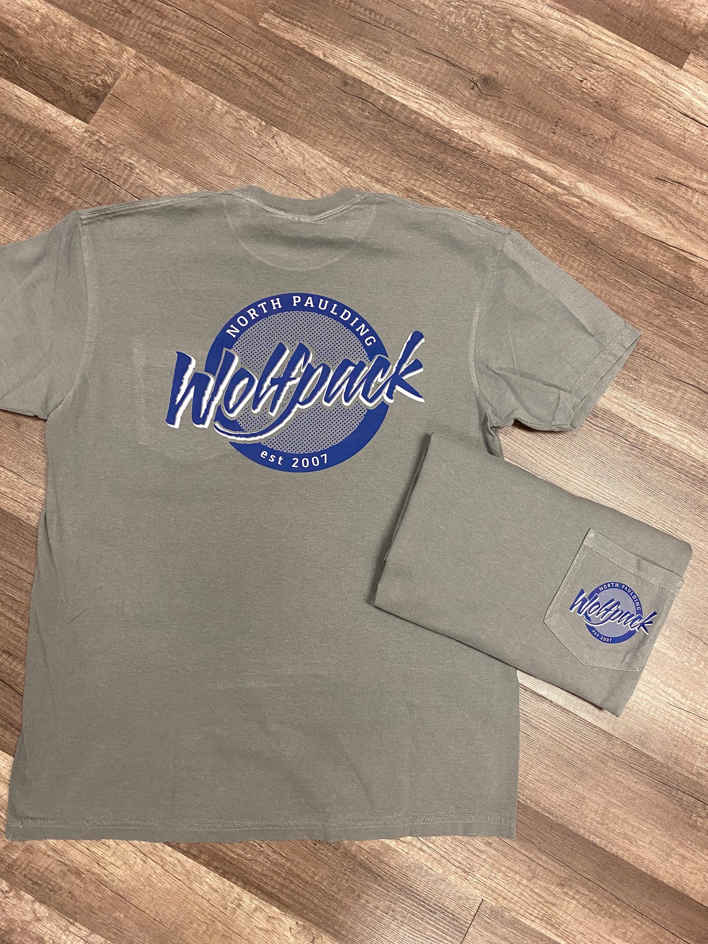 North Paulding Wolfpack Circle Logo Tee