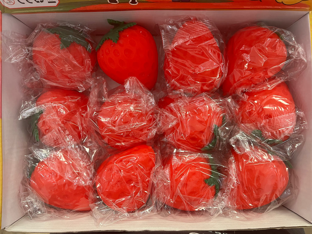 Mini Strawberry Squishy Sensory Toy