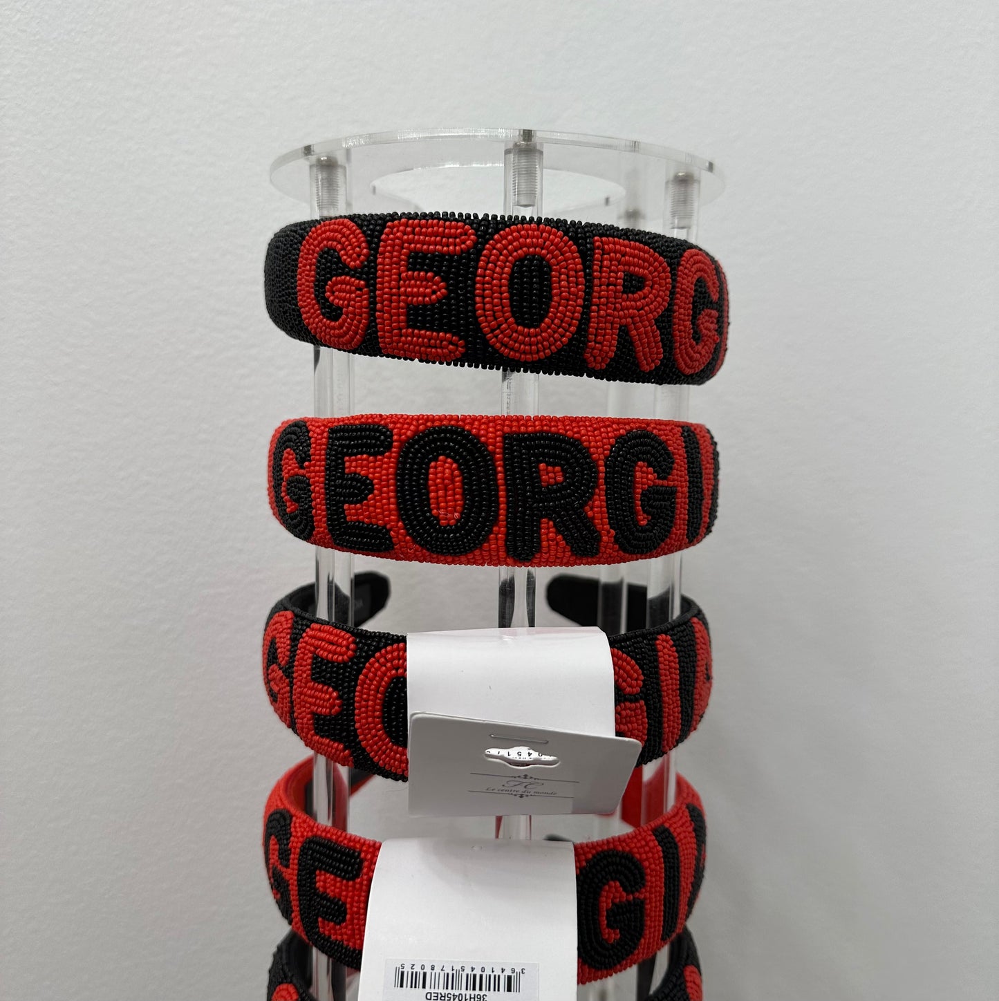Georgia Football All Beaded Headbands