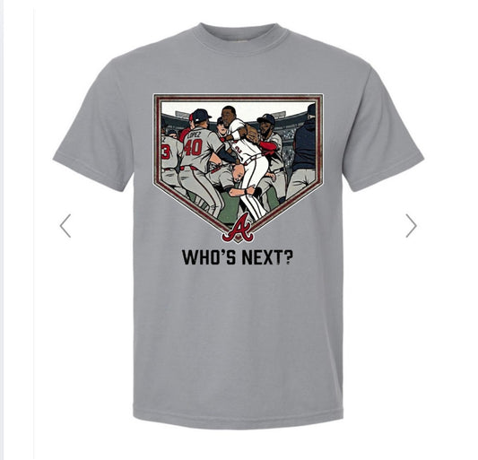 Who’s next Walt braves on grey