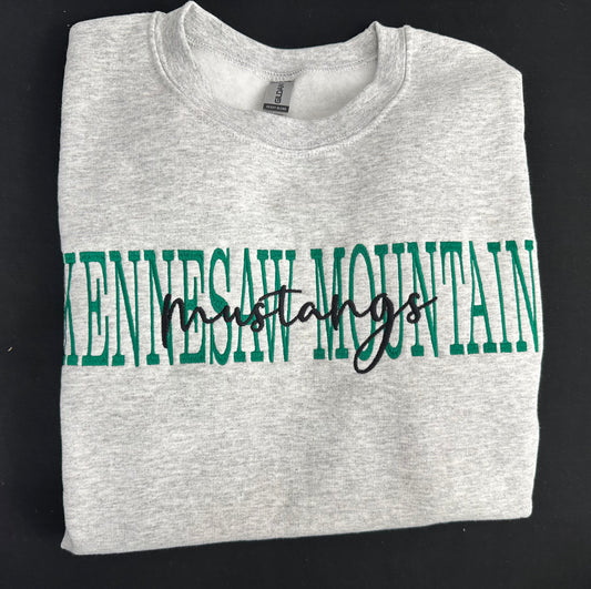 Kennesaw Mountain Embroidered Sweatshirt