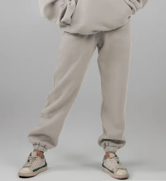 Comfort Minimalist Sweatpants - Cement