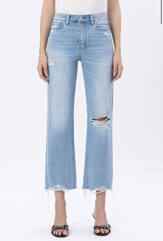 High Rise Slim Wide- EZRA
