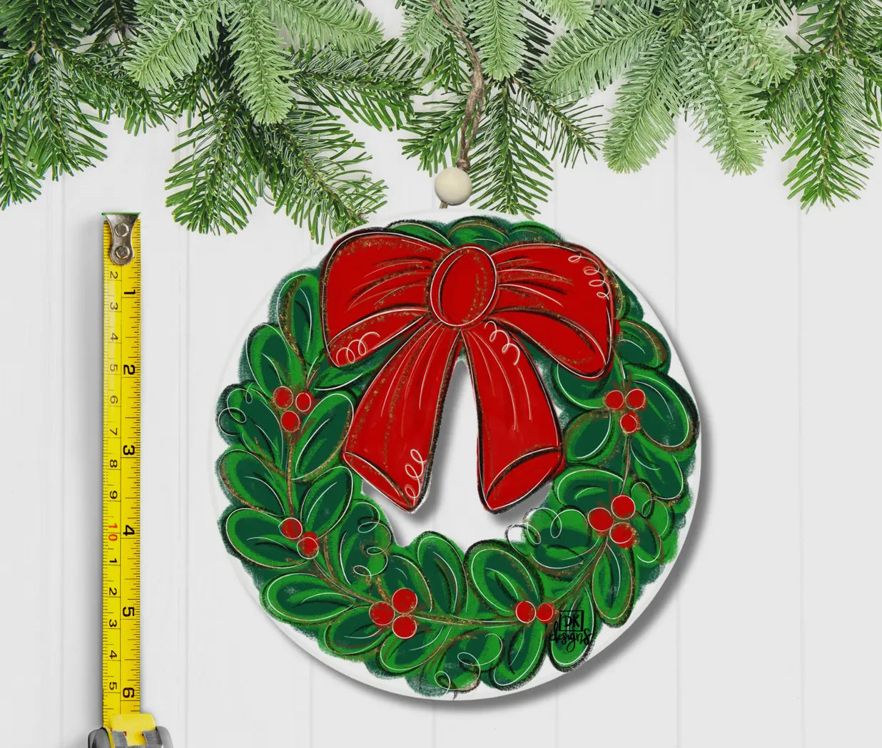 Christmas Wreath Ornament