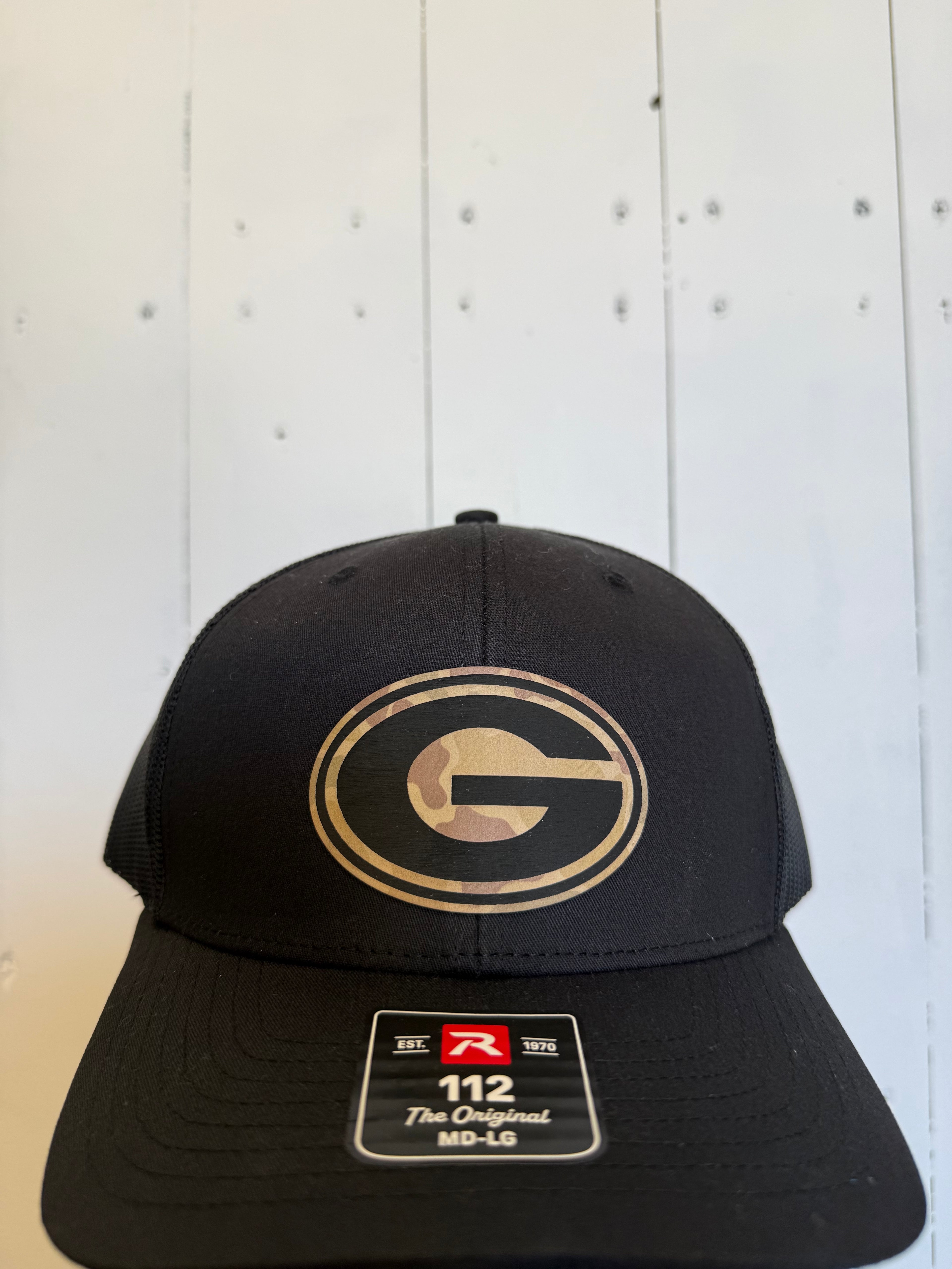 Georgia Camo Logo Richardson Hat