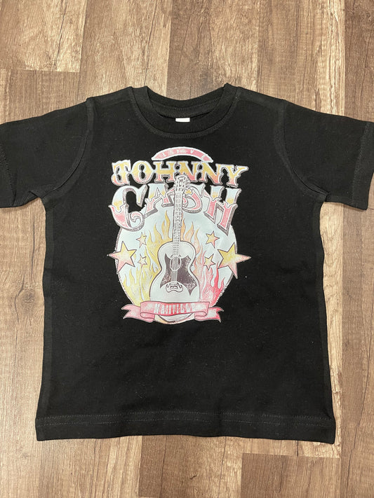 Johnny cash youth tee