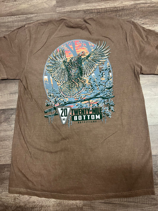 Turkey Fly Pocket Tee - 20 Mile Bottom Outfitters