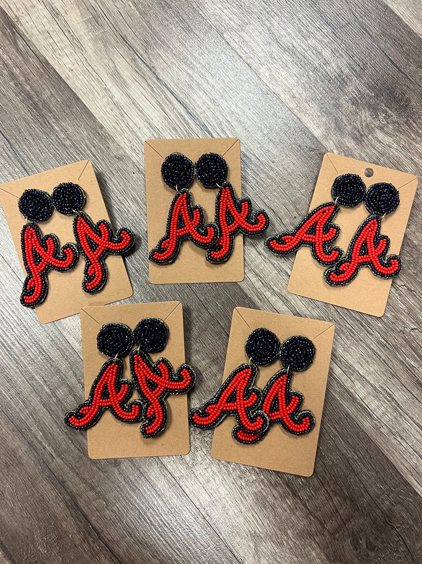 Atlanta Beaded A Earrings