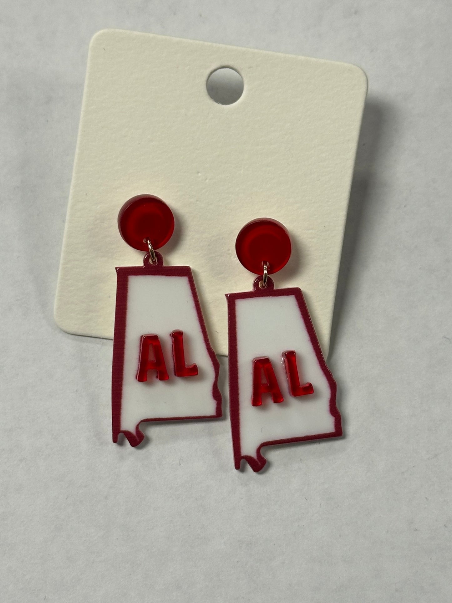 Alabama State Earrings