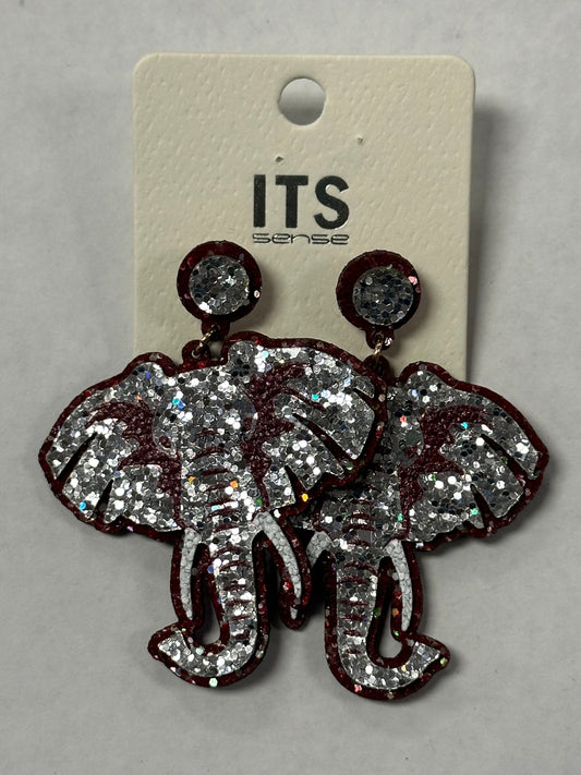 Sparkling Elephant Dangles