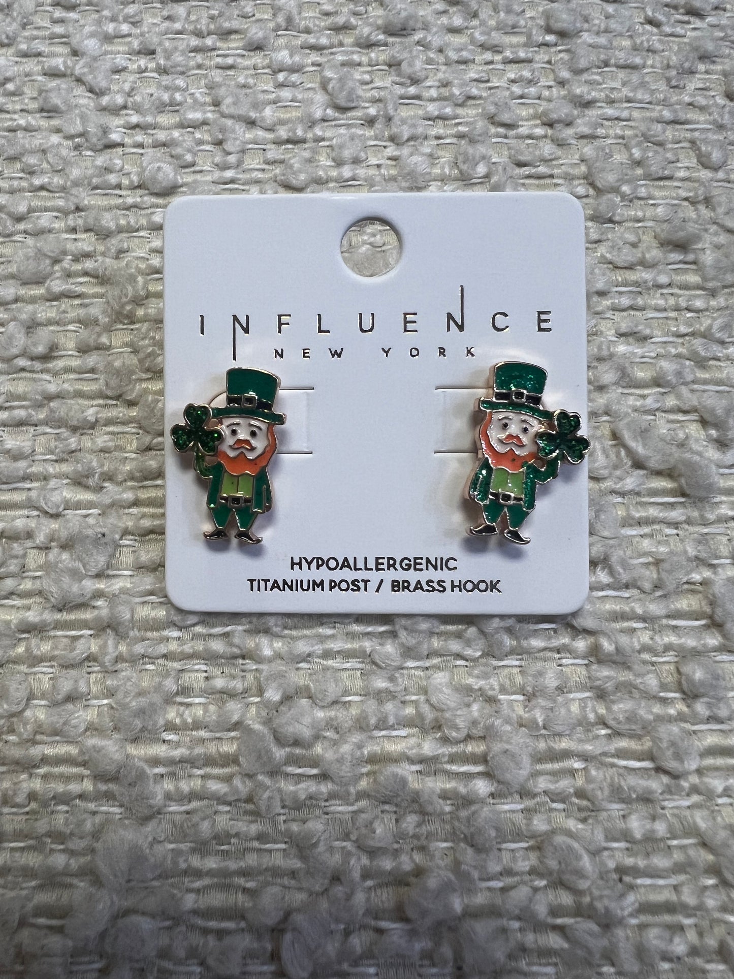 Leprechaun Stud Earrings