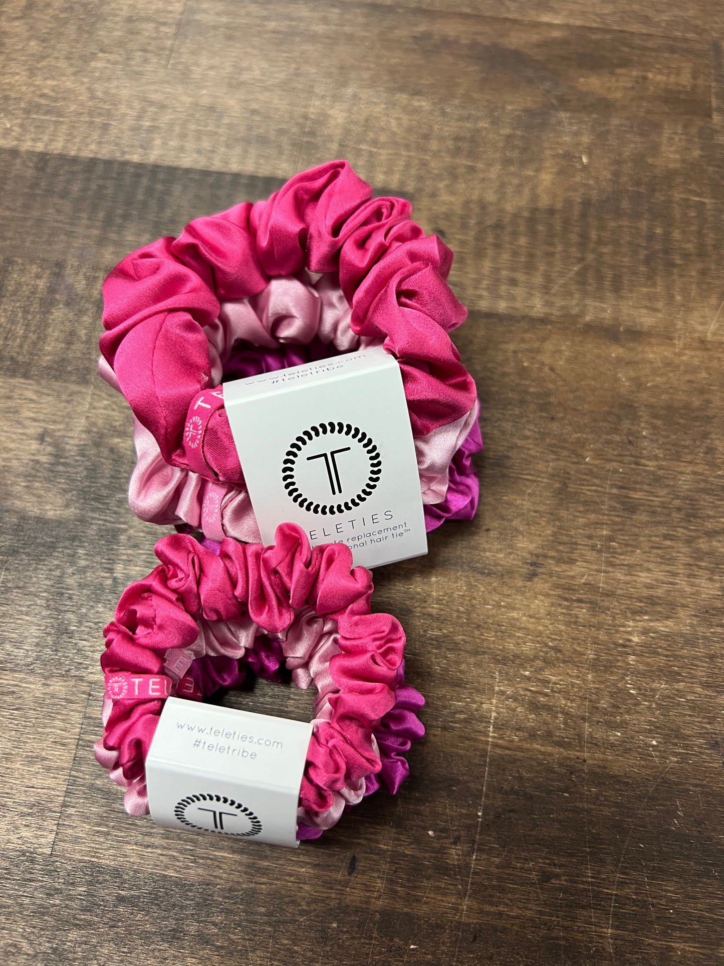 Teleties Silk Scrunchies