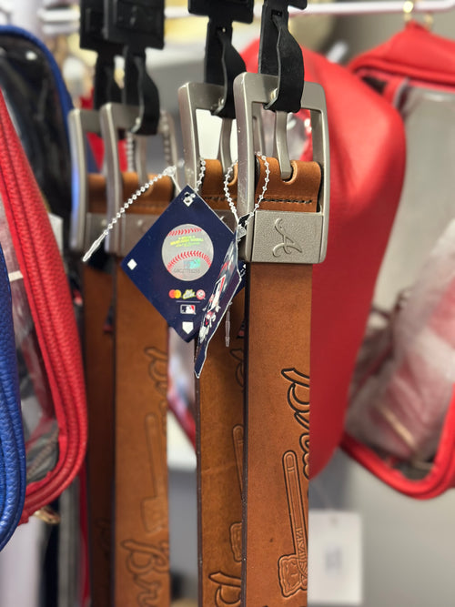 Braves Leather Belt