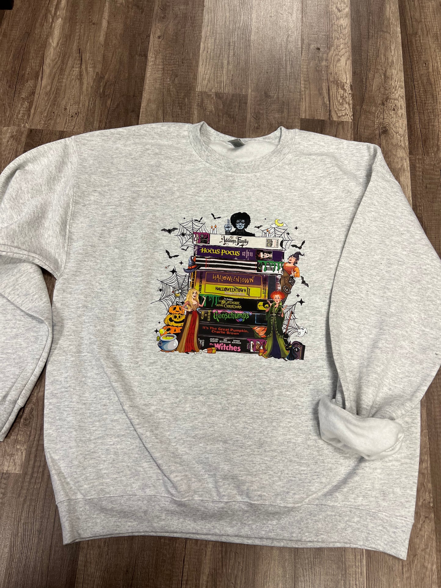 Halloween Movie Stacked Sweatshirt