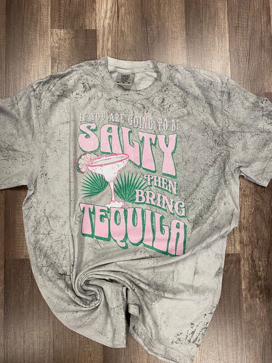 If you’re going to be salty colorblast tee