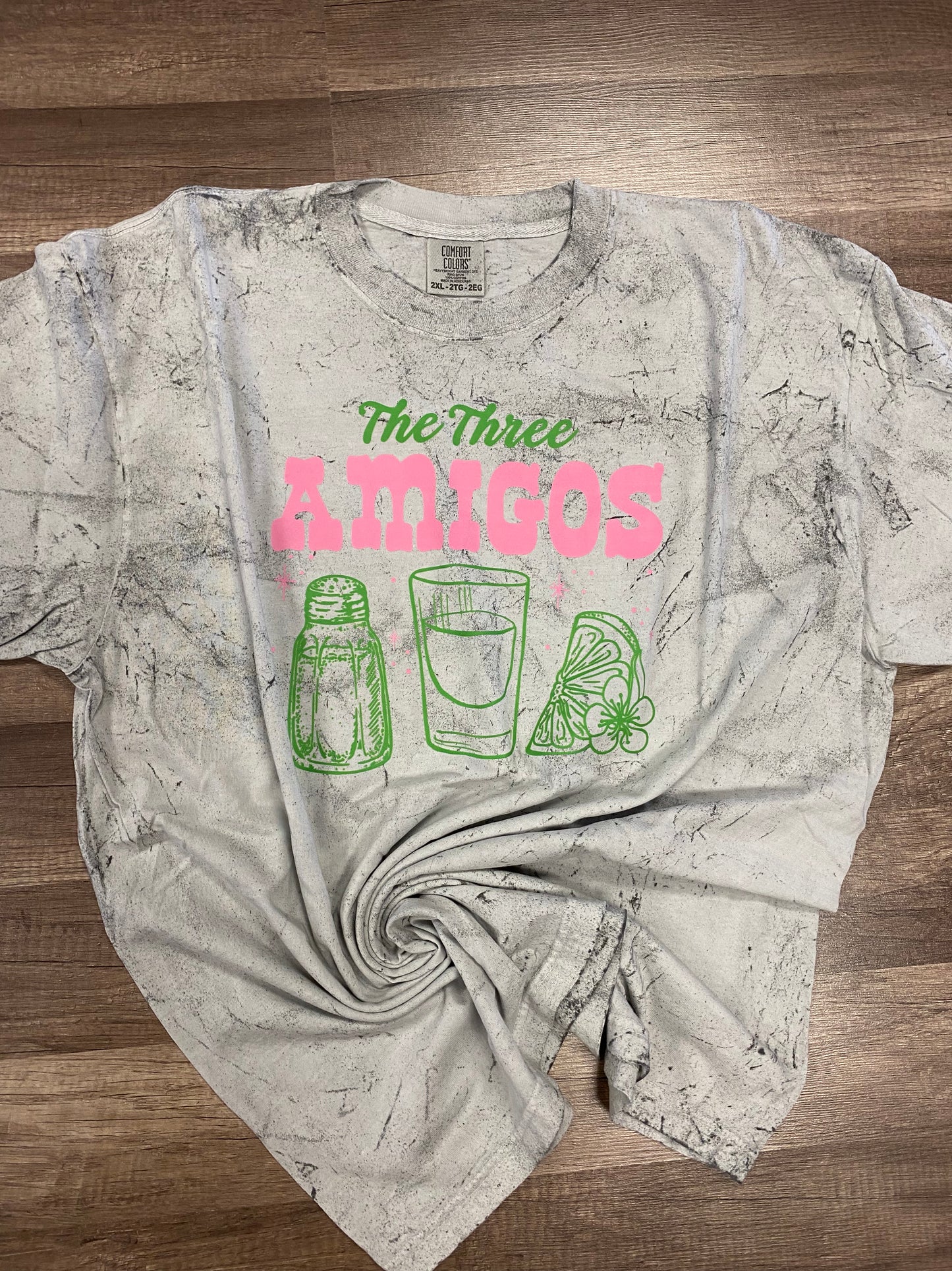 The Three Amigos Colorblast CC Tee