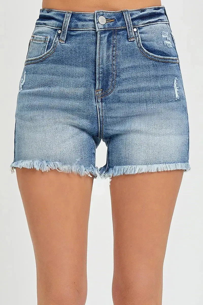 Risen High Rise Shorts Medium RDS6106CH