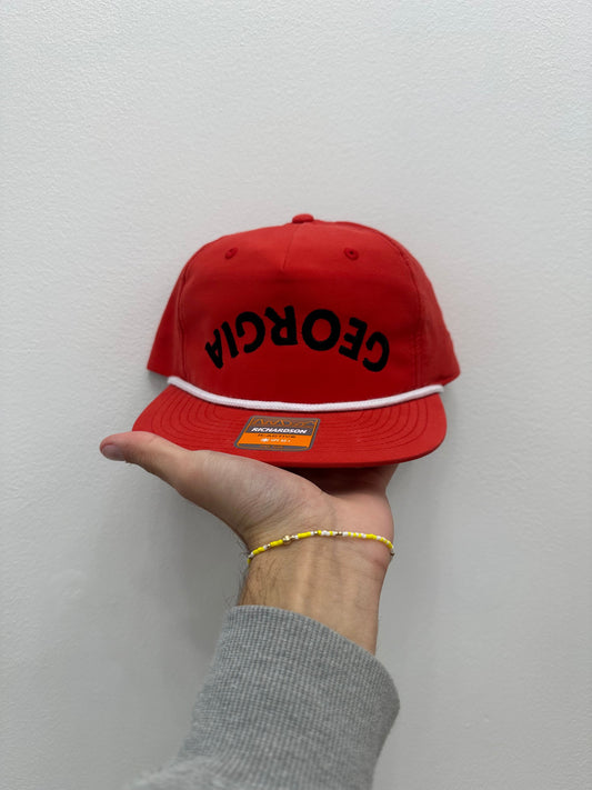 Georgia Upside Down Embroidered Hat