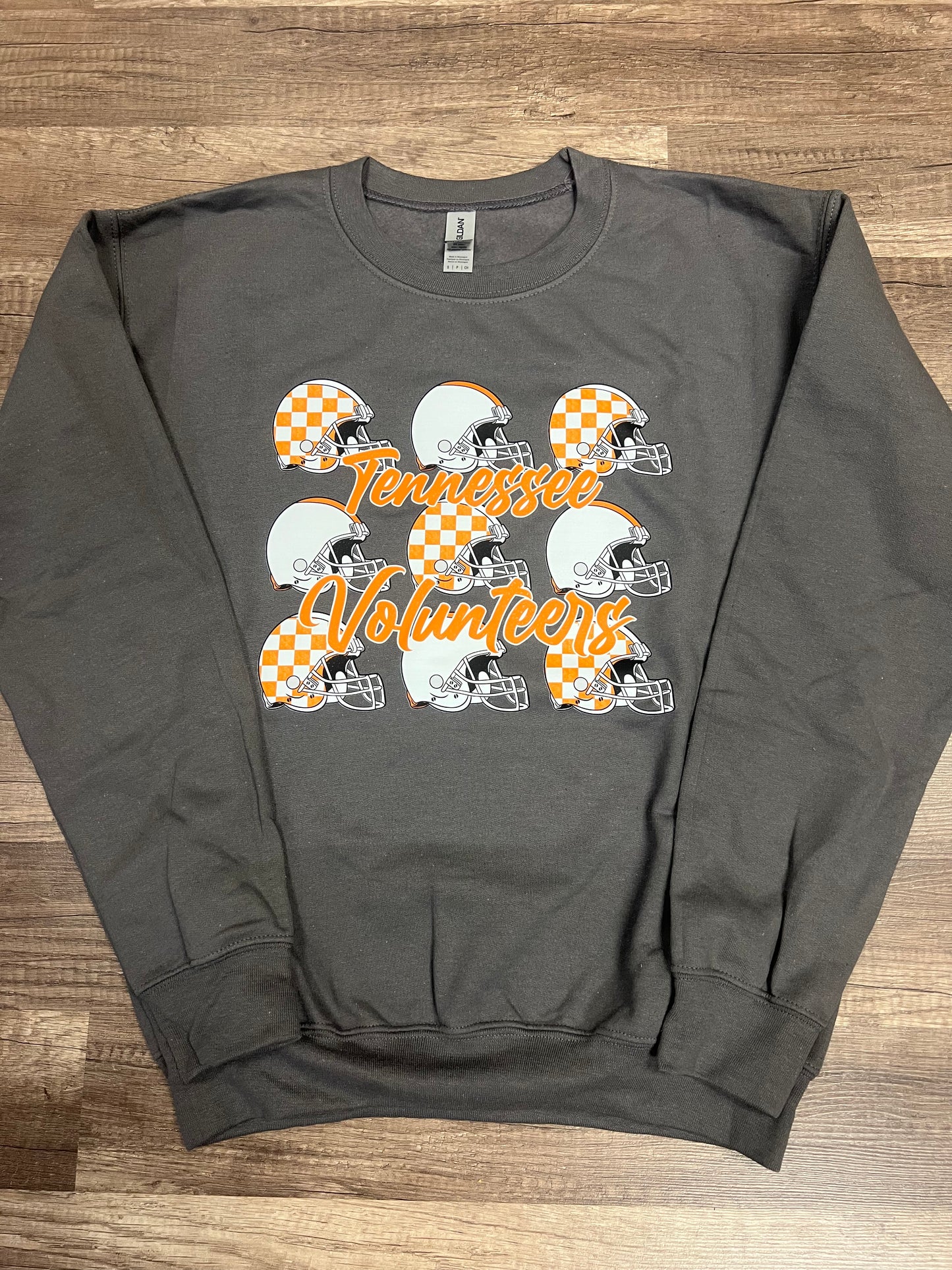 Tennessee Volunteers helmet sweatshirt