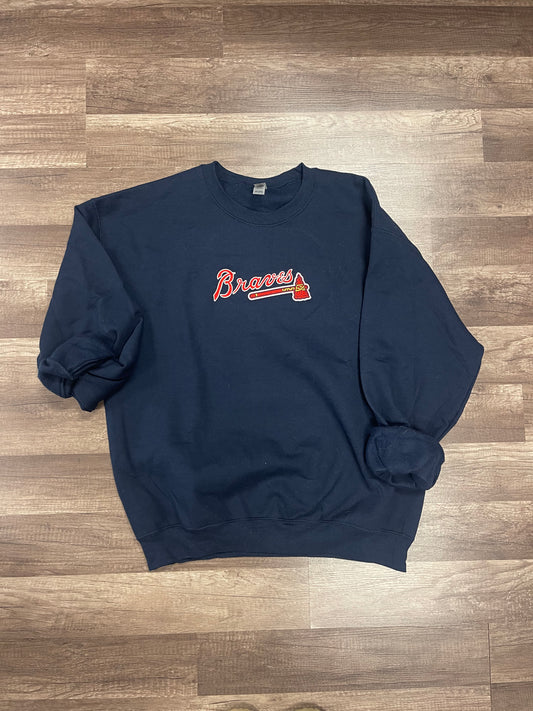 Braves Embroidered Sweatshirt