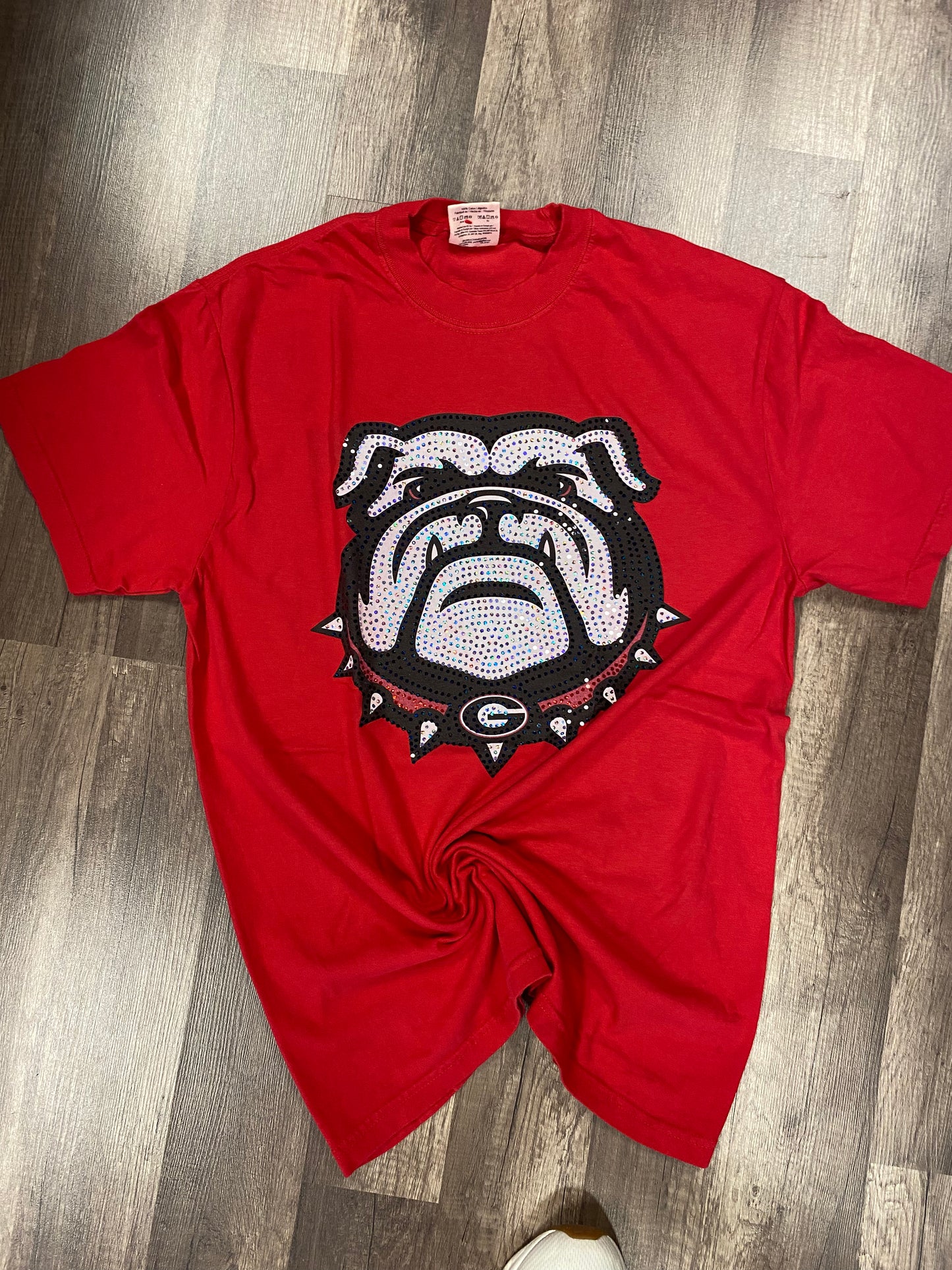 Georgia Bulldogs Mascot Sequin Tee