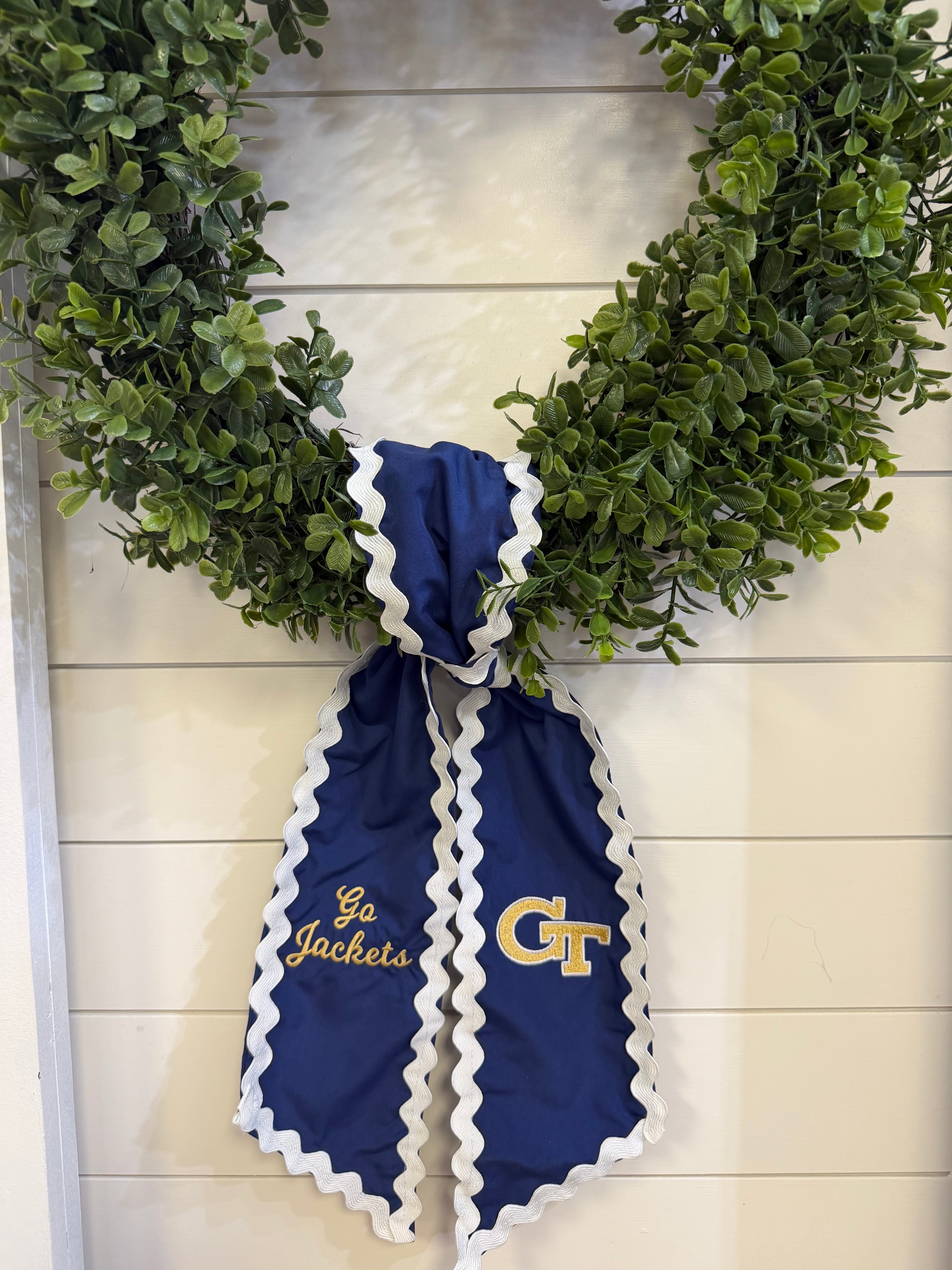 Georgia Tech GT Wreath Sash