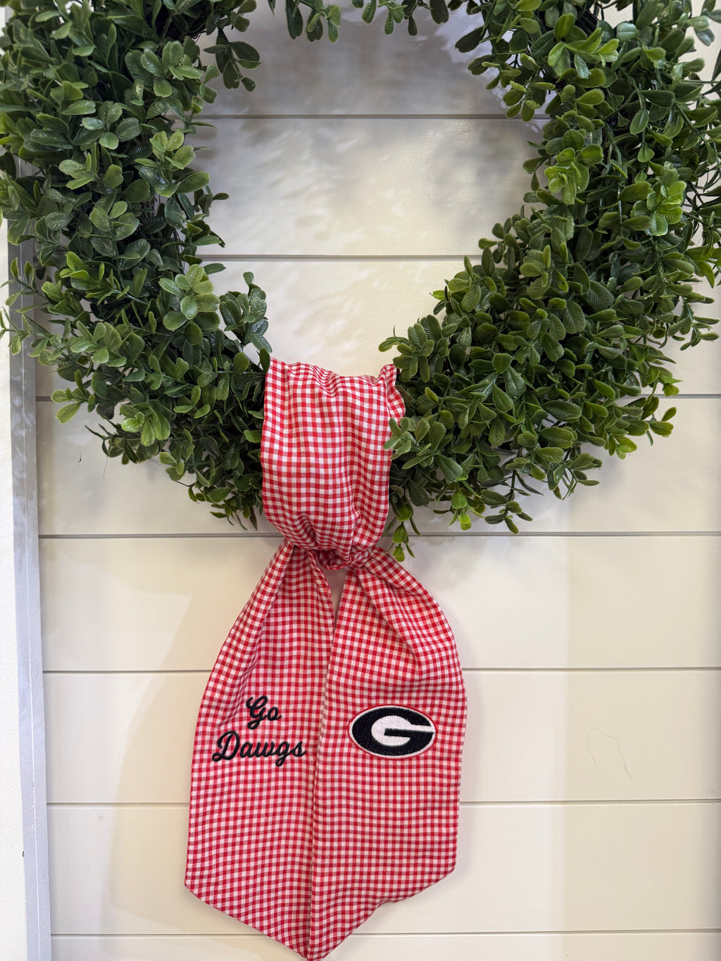 Georgia Bulldogs UGA SEC Wreath Sash