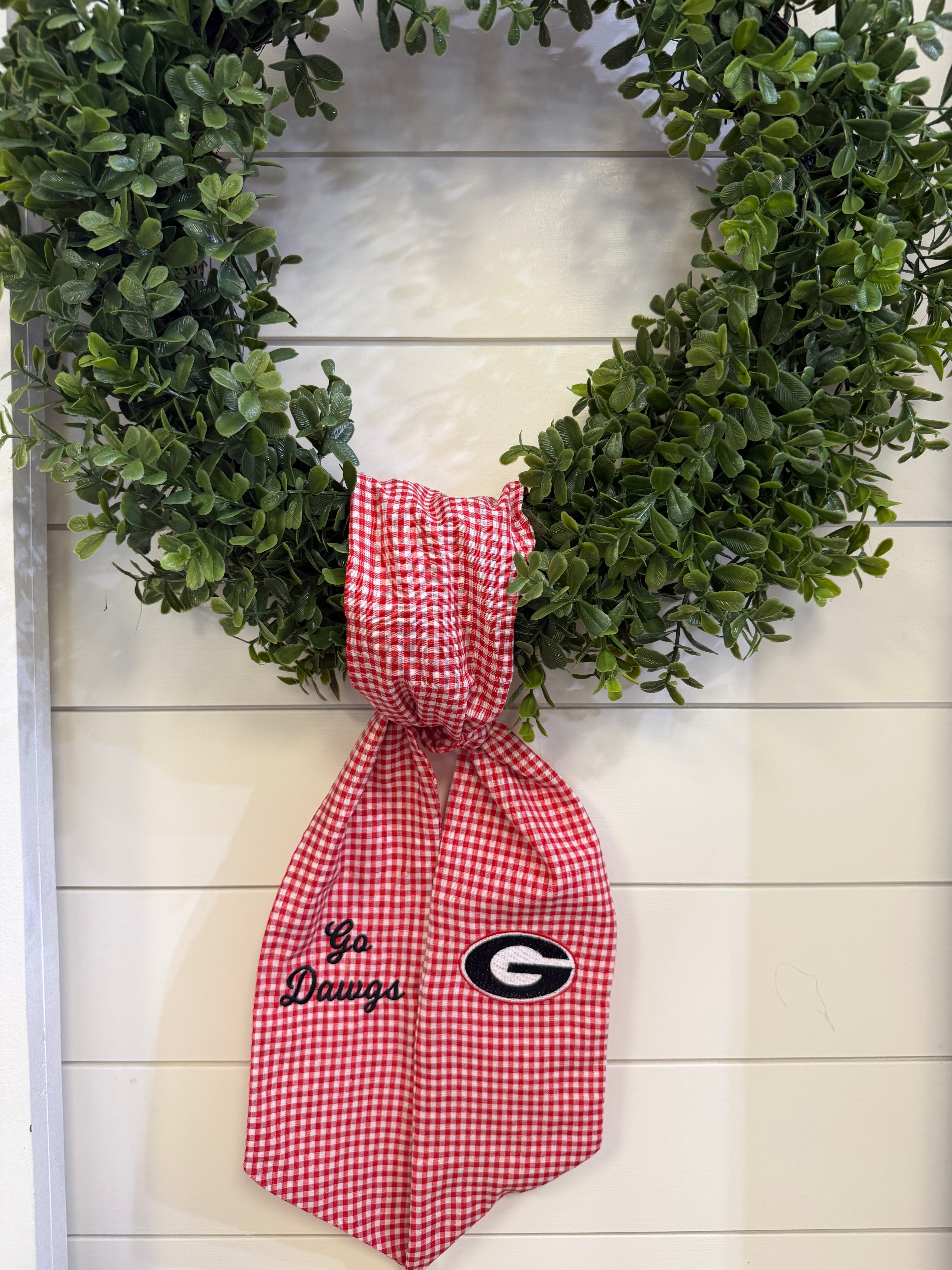Georgia Bulldogs UGA SEC Wreath Sash