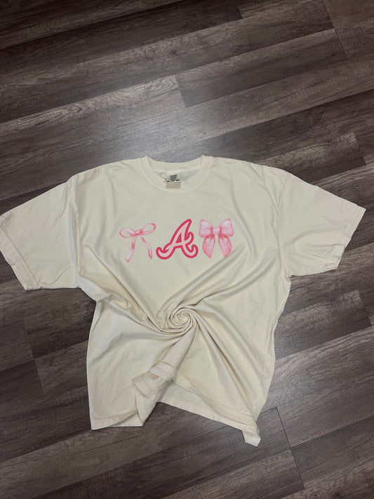 Braves A & Bows Tee