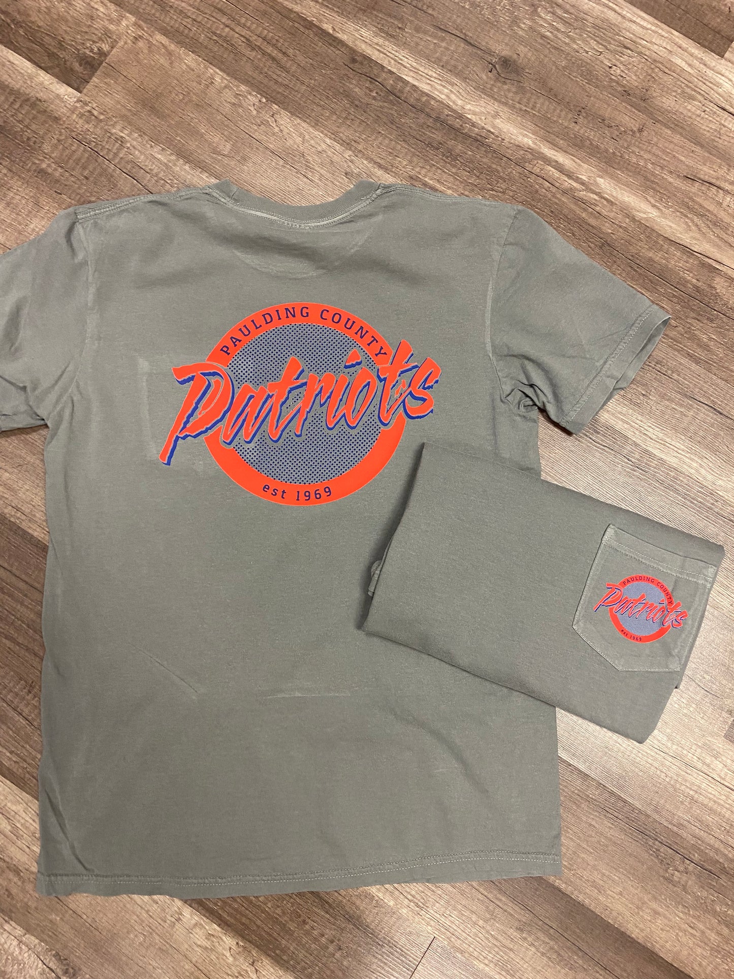 Paulding County Patriots Circle Logo Tee