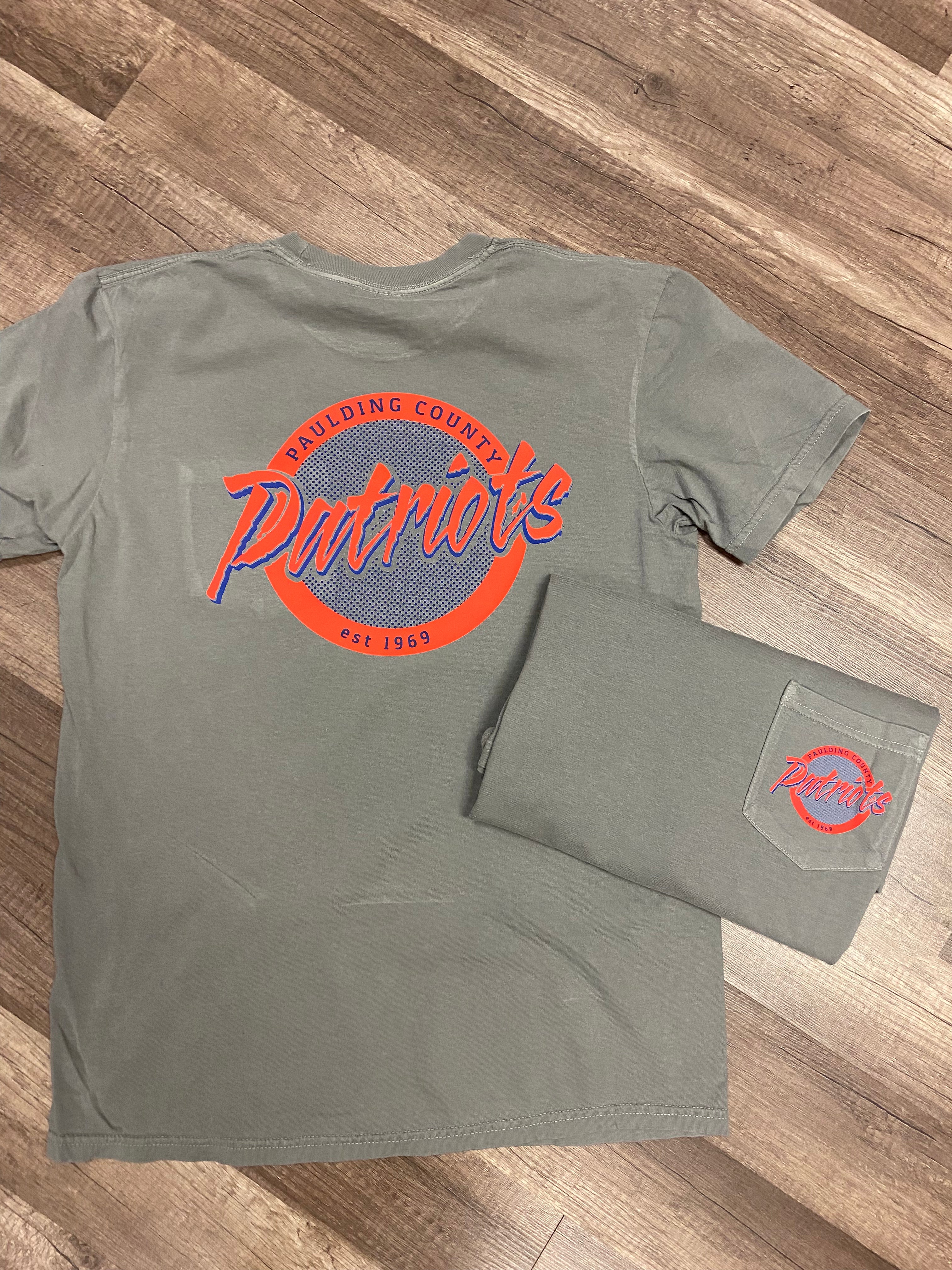 Paulding County Patriots Circle Logo Tee