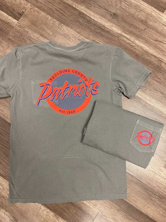 Paulding County Patriots Circle Logo Tee