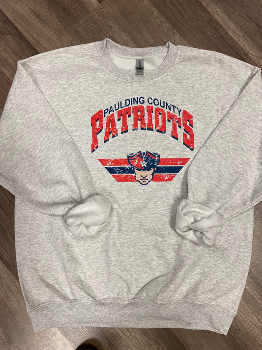 Paulding County Patriots Distressed Vintage Sweatshirt