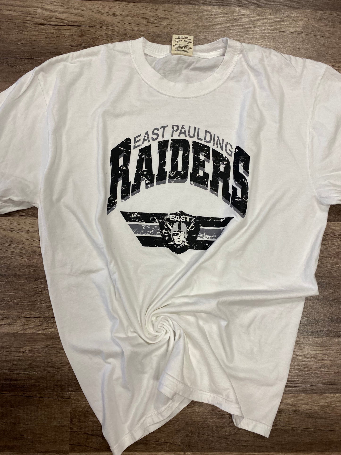 East Paulding Raiders Distressed Vintage Tee