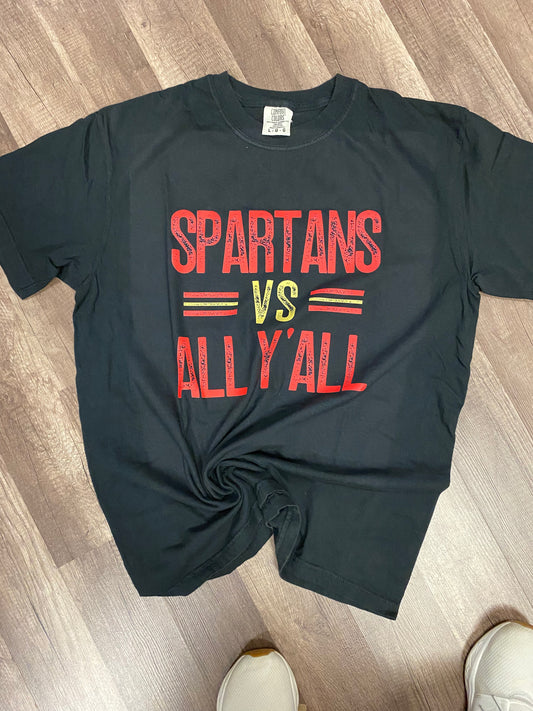 Spartans Vs All Y’all Tee