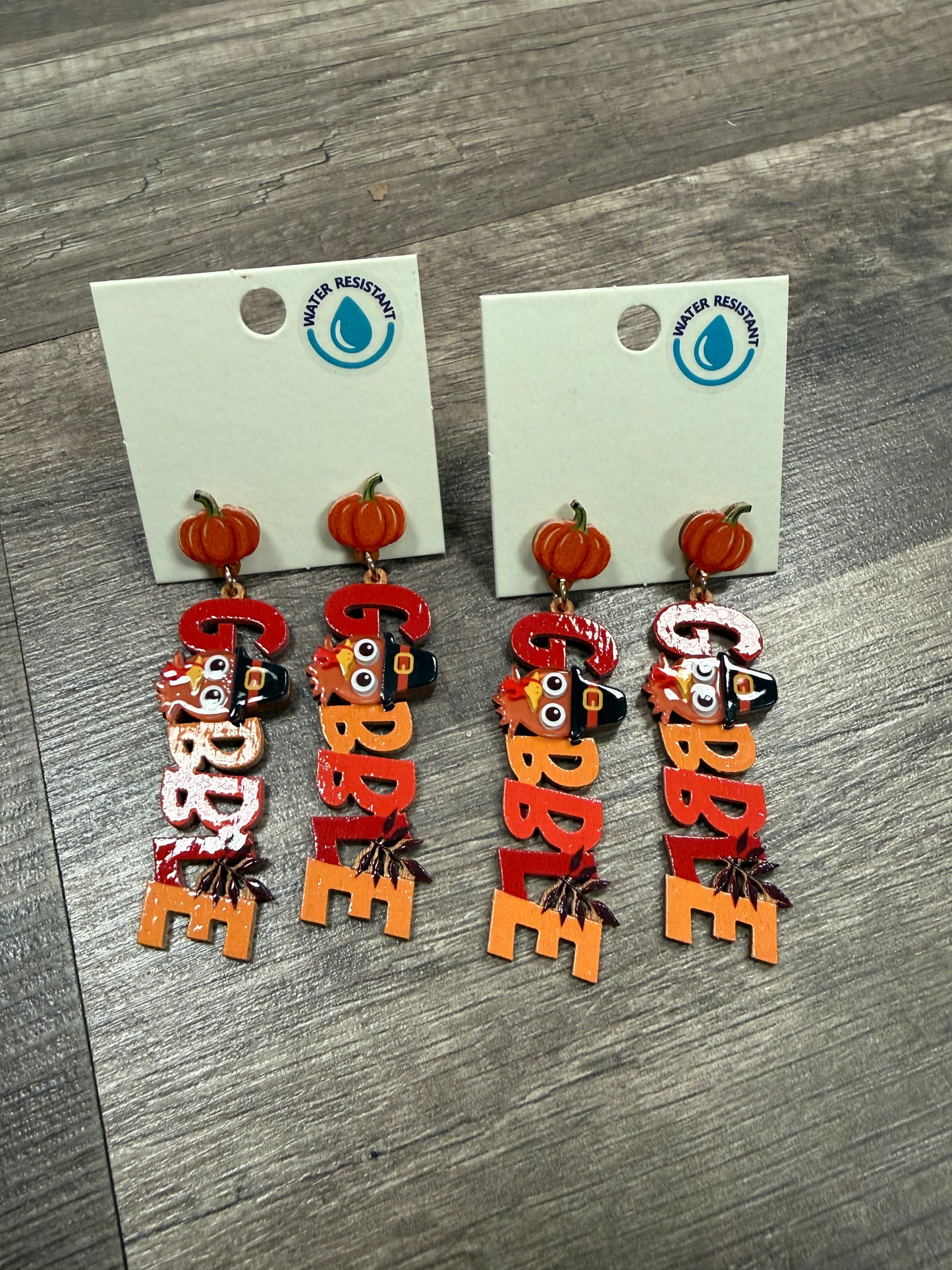 Gobble Gobble Dangle Earrings